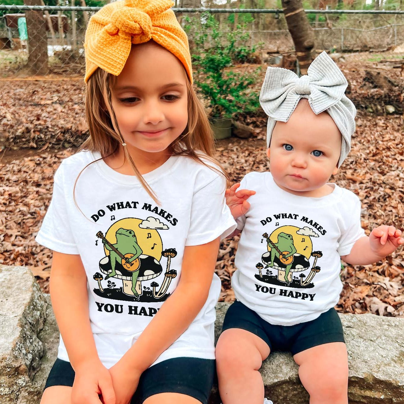'Do what makes you Happy' Kid's Frog T-shirt