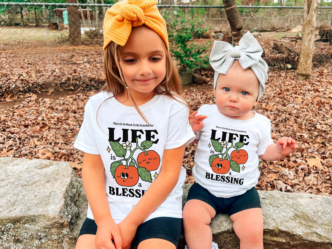 'Life is a Blessing' Kid's T-shirt