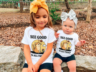 'See Good' Kid's Cat T-shirt