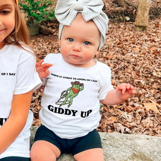 'Giddy Up' Kid's Frog T-shirt