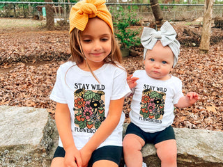 'Stay Wild Flowerchild' Kid's T-shirt