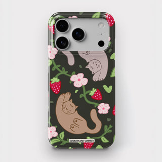 Strawberry Cats Snap Phone Case
