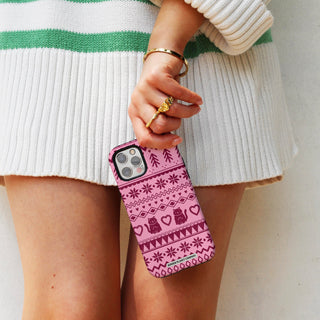 Sugarplum Knitted Cats Phone Case