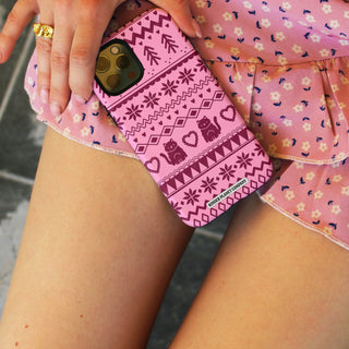 Sugarplum Knitted Cats Phone Case