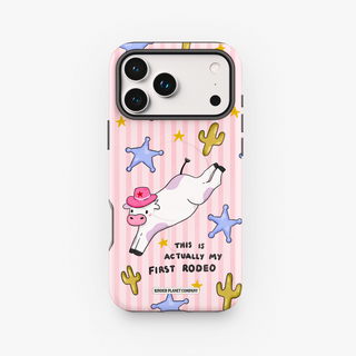 My First Rodeo Cow Tough Magsafe Phone Case
