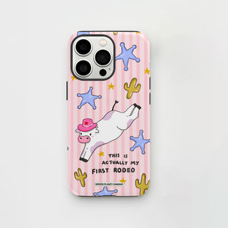 My First Rodeo Cow Tough Phone Case