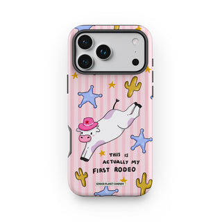My First Rodeo Cow Tough Phone Case