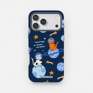 Together In Every Universe Cats Tough Phone Case