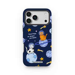 Together In Every Universe Cats Tough Phone Case