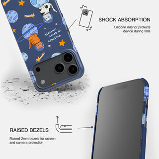 Together In Every Universe Cats Snap Case