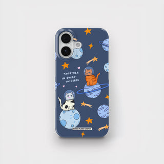 Together In Every Universe Cats Snap Case