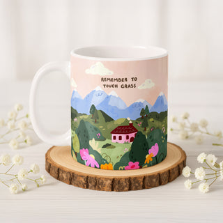 Touch Grass Mug