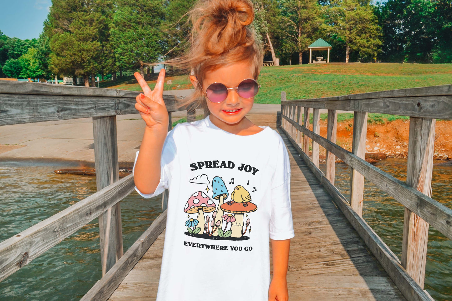 'Spread Joy Wherever you Go' Kid's T-shirt