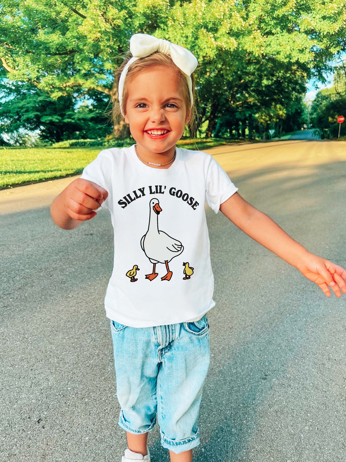 'Silly lil Goose' Kid's Goose T-shirt