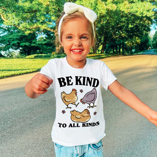 'Be Kind' Kid's Chicken T-shirt