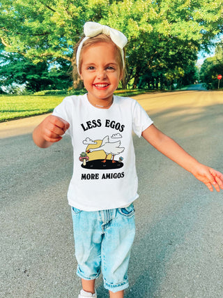 'Less Egos' Kid's Goose T-shirt