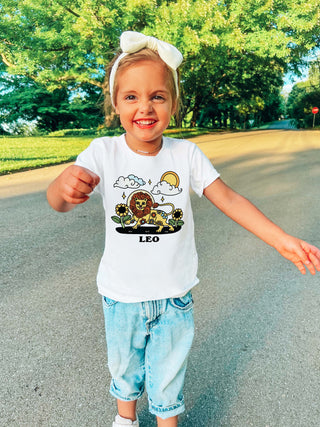 'Leo' Kid's Zodiac T-shirt