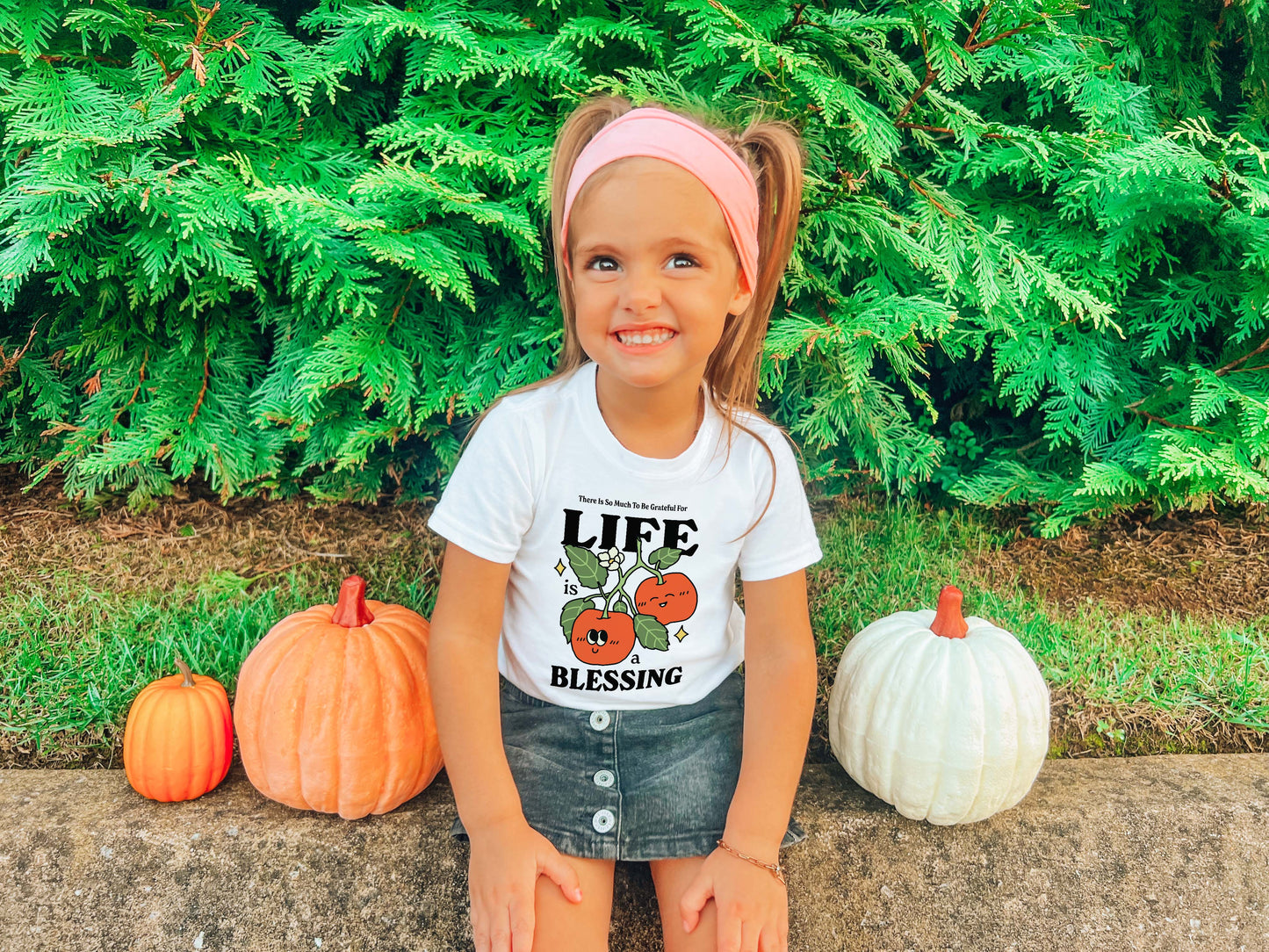 'Life is a Blessing' Kid's T-shirt