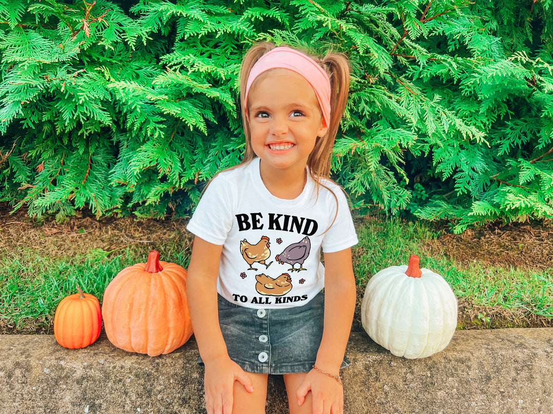 'Be Kind' Kid's Chicken T-shirt