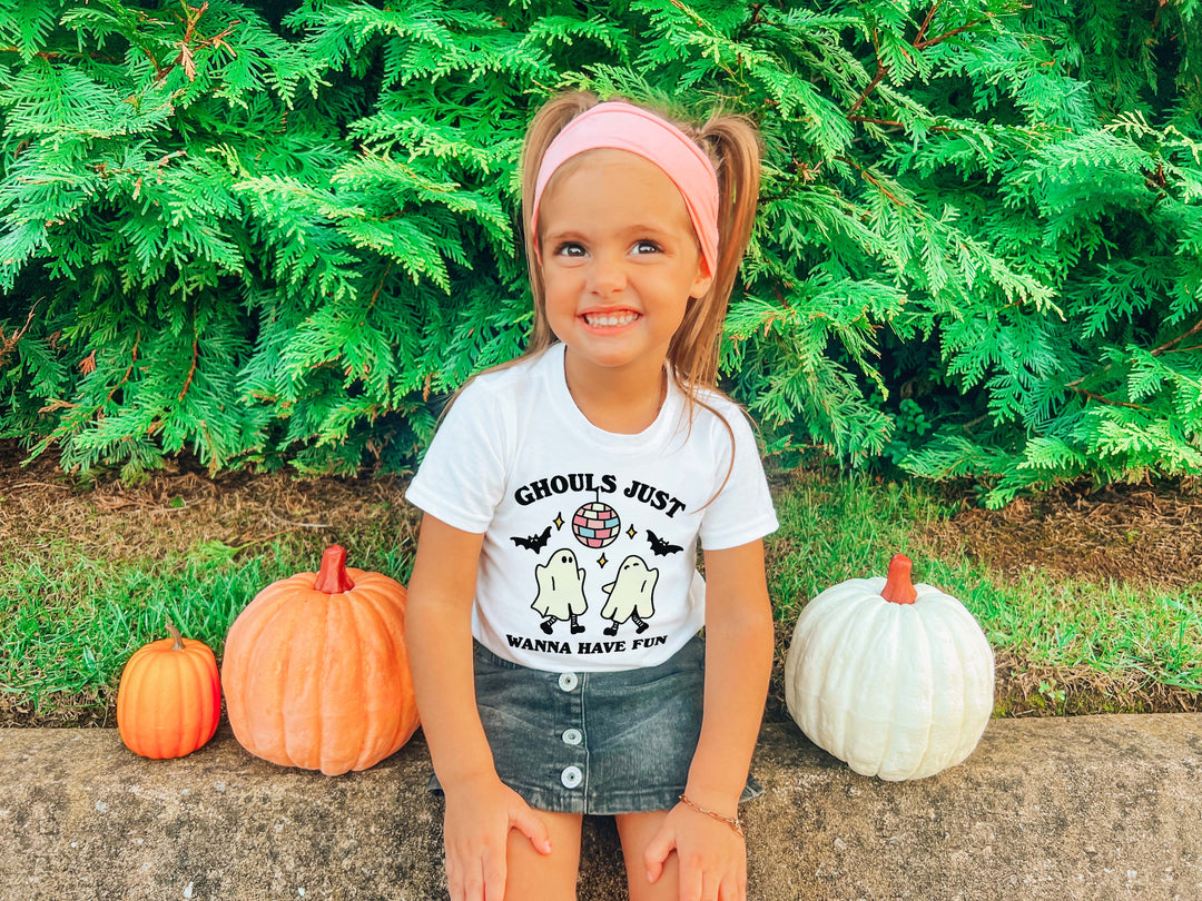 'Ghouls' Kid's Halloween T-shirt