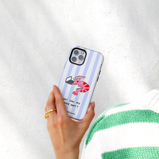 Why does my back hurt? Shrimp Phone Case