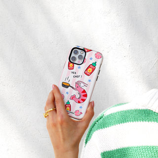 Yes Chef Pink Shrimp Phone Case