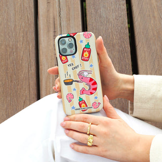 Yes Chef Yellow Shrimp Phone Case