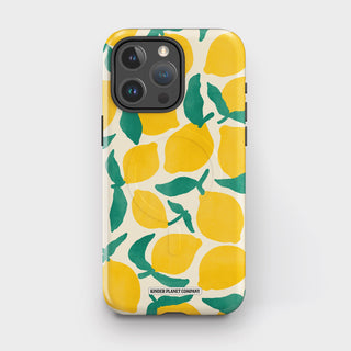 Zesty Lemon Tough Magsafe Phone Case