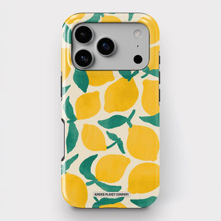 Zesty Lemon Tough Phone Case