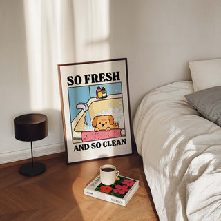 So Fresh So Clean Dog Print