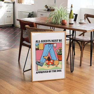 Approved By The Dog Print