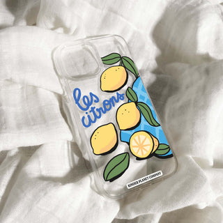 Les Citrons Clear Phone Case
