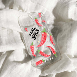 Spicy Disco Chills Clear Phone Case