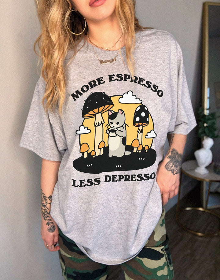 'More Espresso' Cat T-shirt