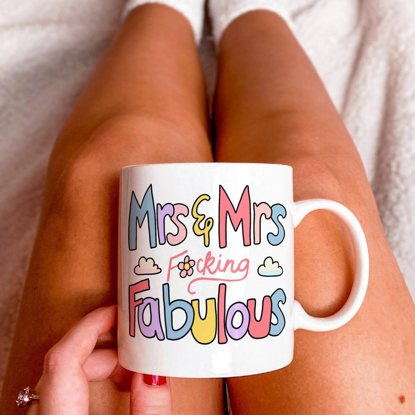 'Mrs & Mrs F*cking Fabulous' Mug