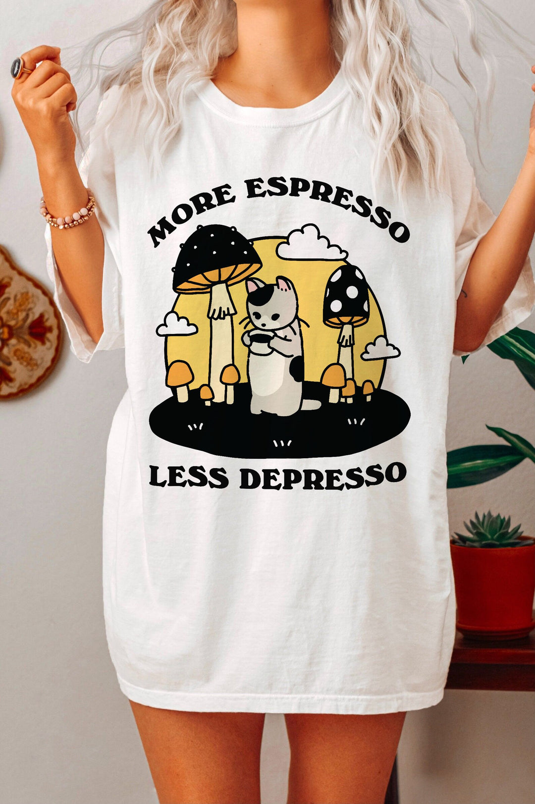 'More Espresso' Cat T-shirt