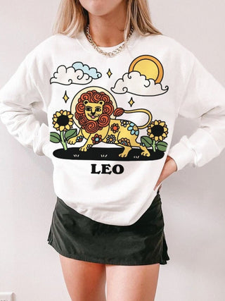 'Leo' Zodiac Sweatshirt