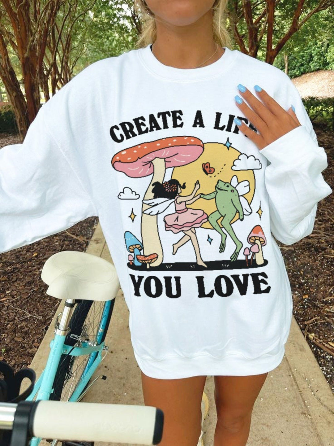 'Life you Love' Frog Sweatshirt