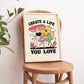 'Create a life you love' Frog & Fairy Print