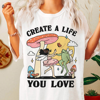 'Life you love' Frog T-shirt