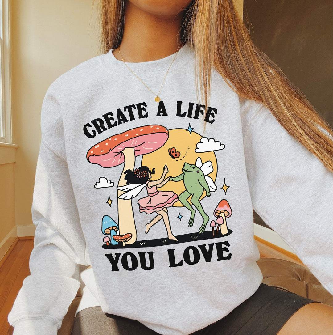 'Life you Love' Frog Sweatshirt