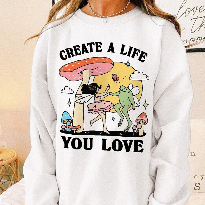 'Life you Love' Frog Sweatshirt