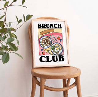 'Brunch Club' Print