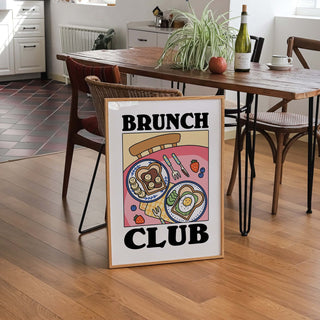 'Brunch Club' Print