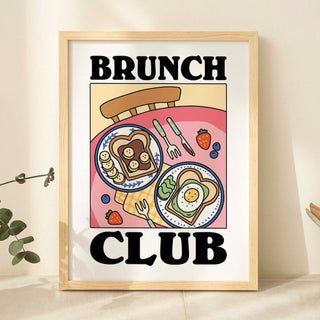 'Brunch Club' Print