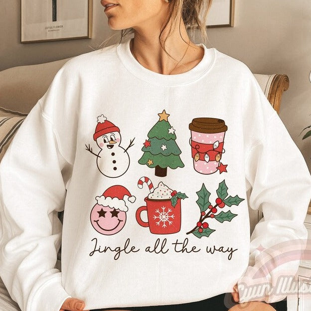 'Jingle' Christmas Sweatshirt