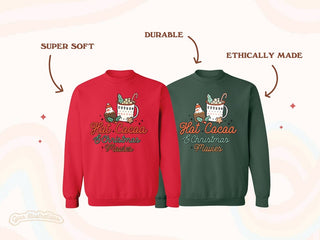 'Hot Cocoa' Christmas Sweatshirt