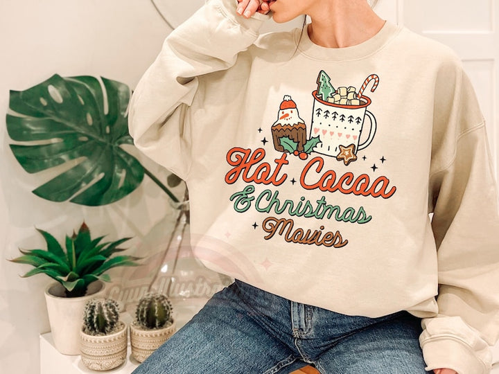 'Hot Cocoa' Christmas Sweatshirt