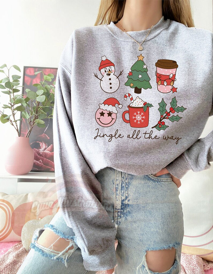 'Jingle' Christmas Sweatshirt