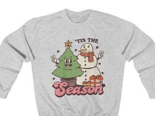 'Tis the Season' Christmas Snowman Sweatshirt